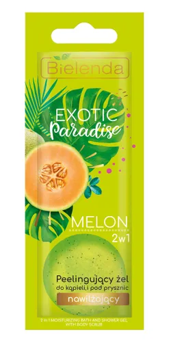 EXOTIC PARADISE 2in1 peelingendes Bad- und Duschgel Melon
