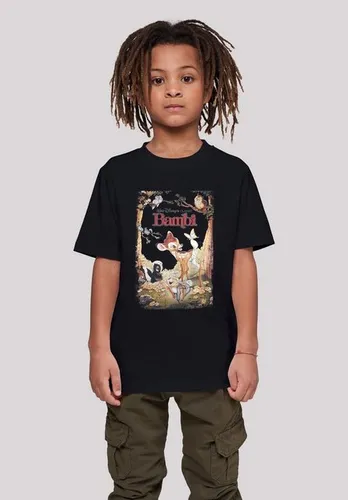 F4NT4STIC T-Shirt Disney Bambi Retro Poster Unisex Kinder,Premium Merch,Jungen,Mädchen,Bedruckt