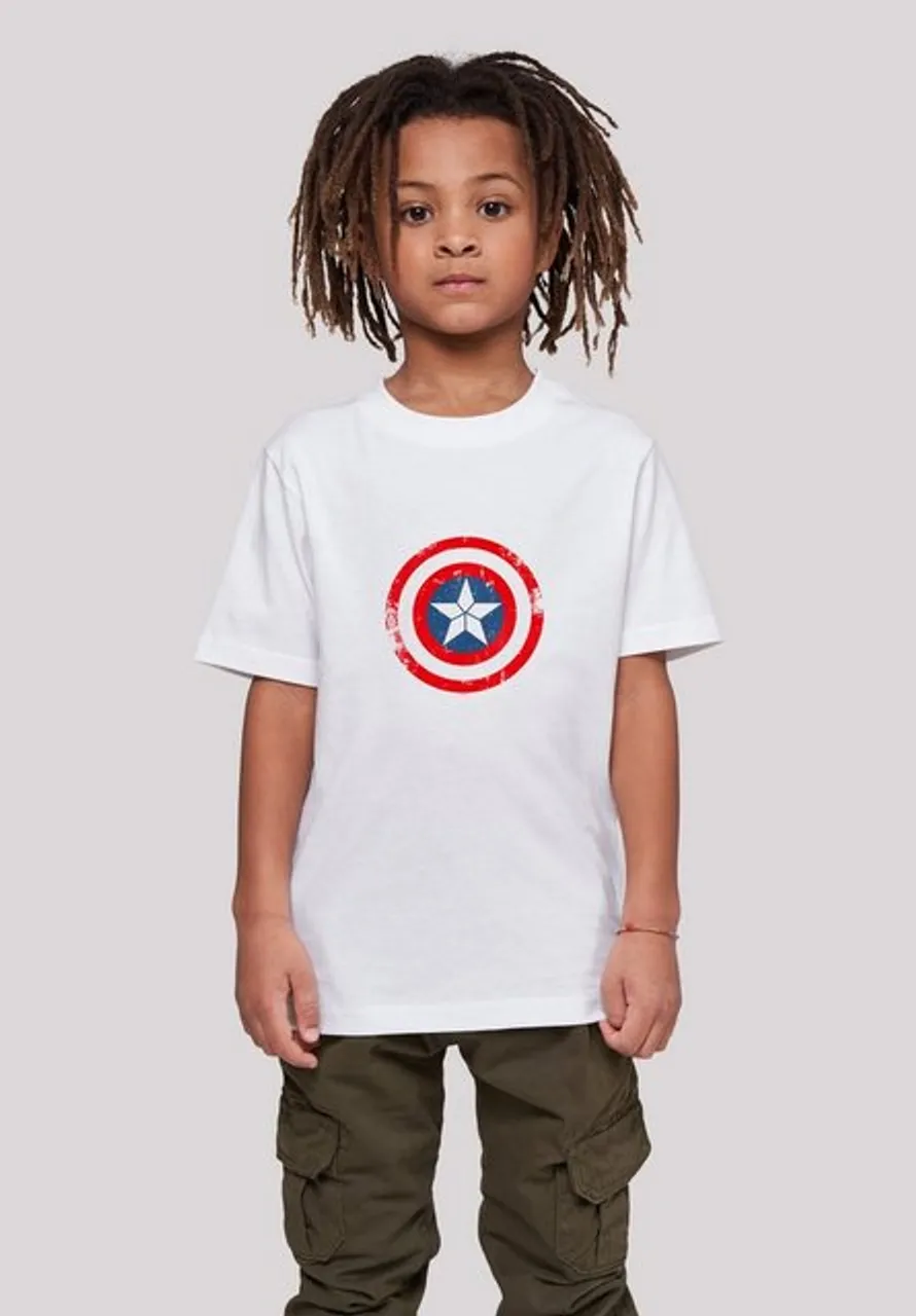 F4NT4STIC T-Shirt Marvel Captain America Civil War Schild Unisex Kinder,Premium Merch,Jungen,Mädchen,Logo Print