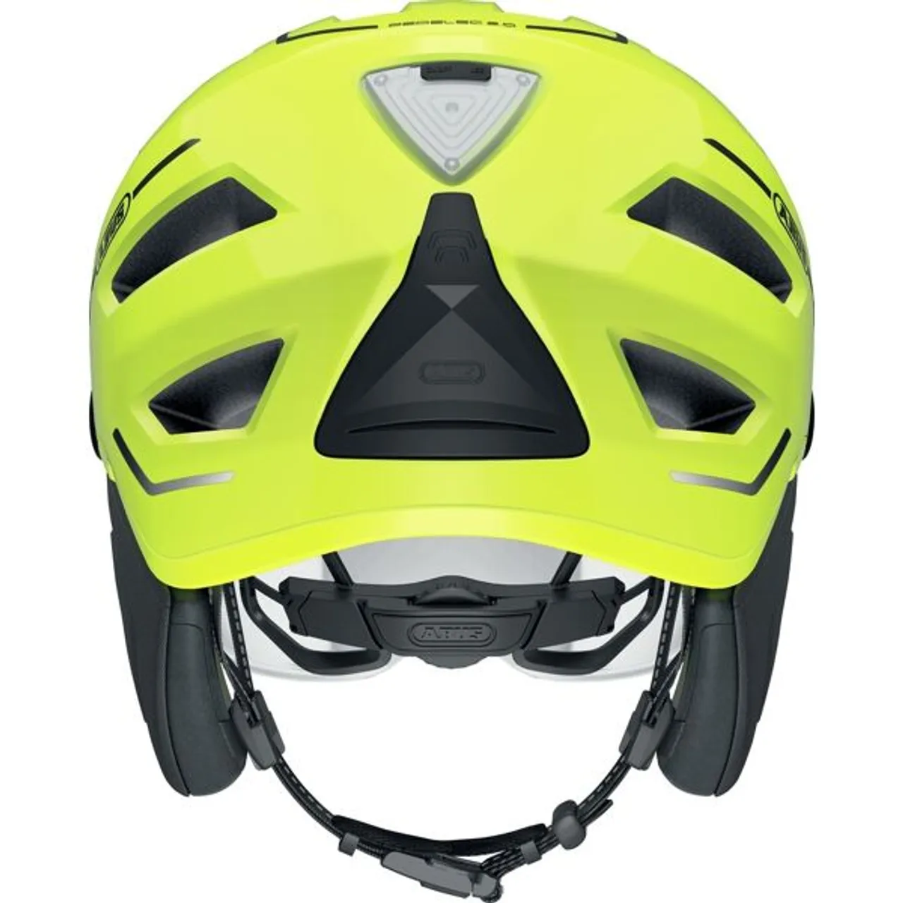 Fahrradhelm ABUS "PEDELEC 2.0 ACE" Helme Gr. L Kopfumfang: 56 cm - 62 cm, gelb (signal yellow) Fahrradhelme für Erwachsene
