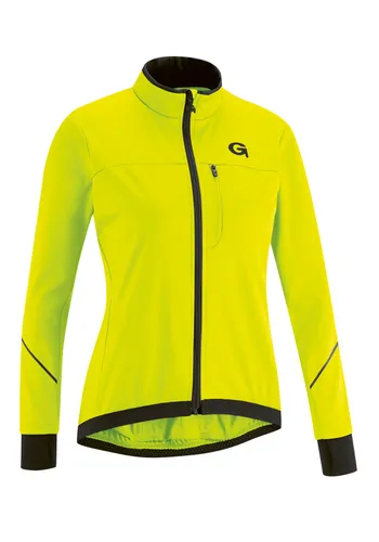 Fahrradjacke GONSO "SORBA" Gr. 44, gelb (neongelb) Damen Jacken