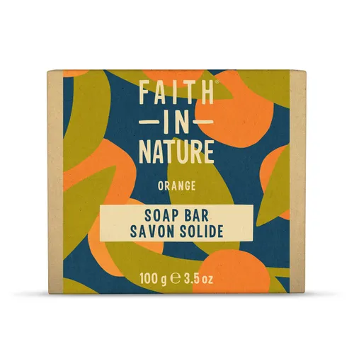 Faith in Nature Natürliche orangefarbene Seife