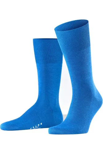 FALKE Airport Socken blau, Einfarbig