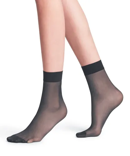 FALKE Damen Socken Seidenglatt 15 Fein 15 DEN transparent