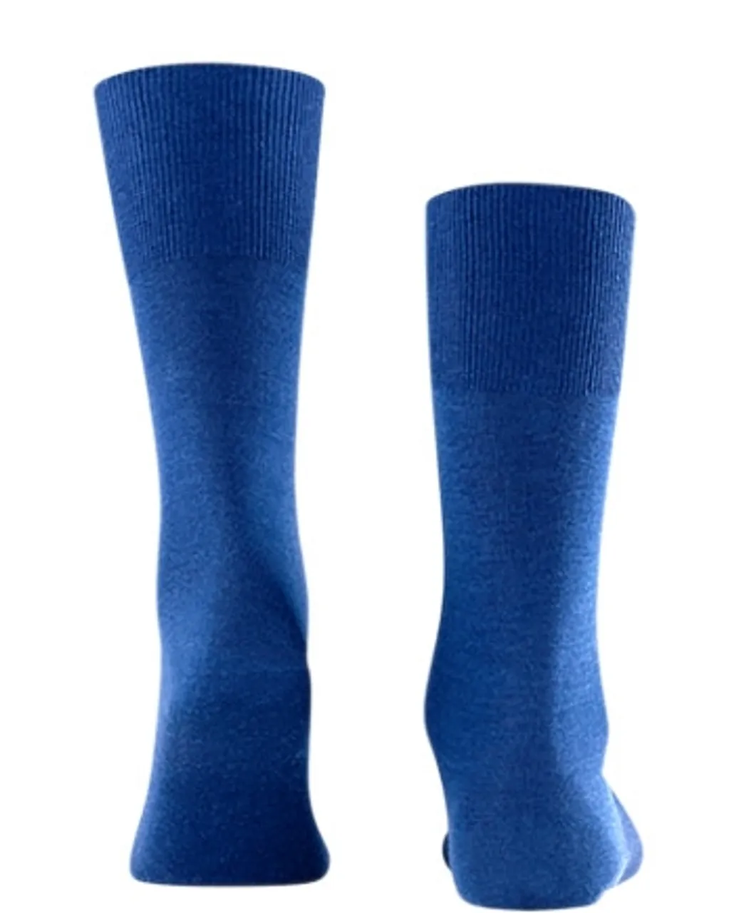 Falke Herren Socken blau Merinowolle unifarben