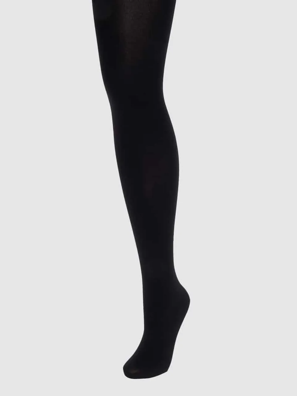 Falke Strumpfhose mit verstärkten Nähten Modell 'Cotton Touch' in Black