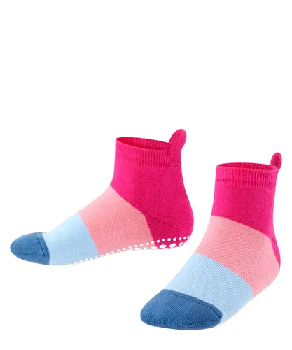 FALKE Unisex Kinder Hausschuh-Socken Colour Block K HP