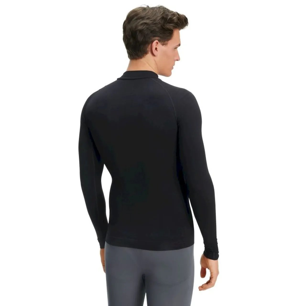 Falke Warm Longleeved Shirt Turtleneck - Funktionsunterwäsche - Herren Black S