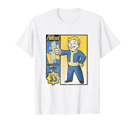 Fallout TV Series Vault-Tec Sammelkarte T-Shirt