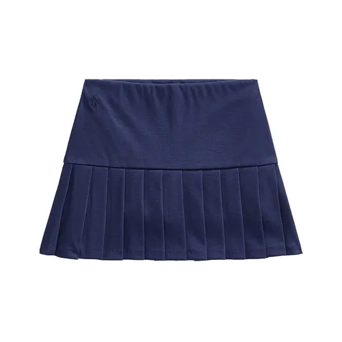 Falten-Rock PLEATED PONTE in french navy