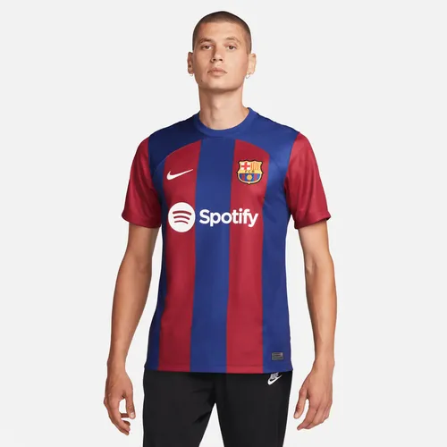 FC Barcelona 2023/24 Stadium Home Nike Dri-FIT Fußballtrikot für Herren - Blau