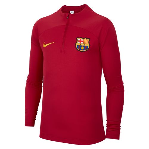 FC Barcelona Academy Pro Nike Dri-FIT Fußball-Drill-Oberteil für ältere Kinder - Rot