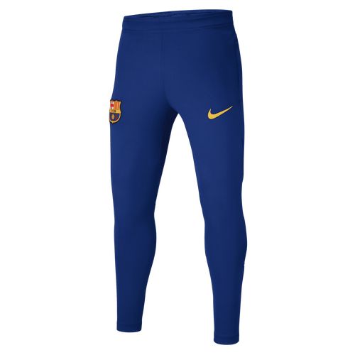 FC Barcelona Academy Pro Nike Dri-FIT Strick-Fußballhose für ältere Kinder - Blau