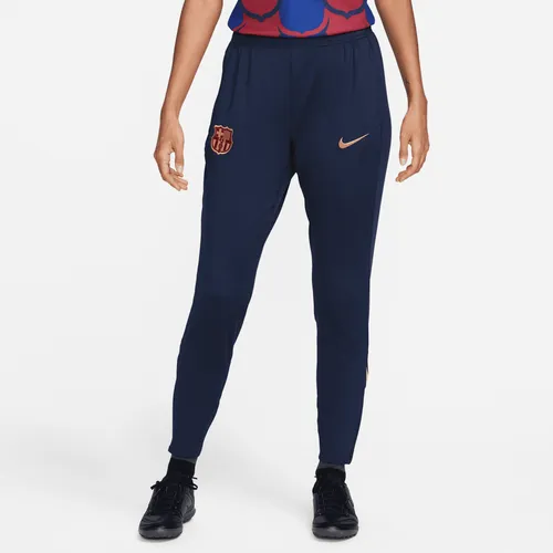 FC Barcelona Strike Nike Dri-FIT Fußballhose für Damen - Blau