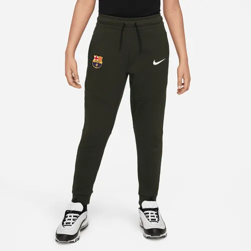 FC Barcelona Tech Fleece Nike Hose für ältere Kinder (Jungen) - Grün