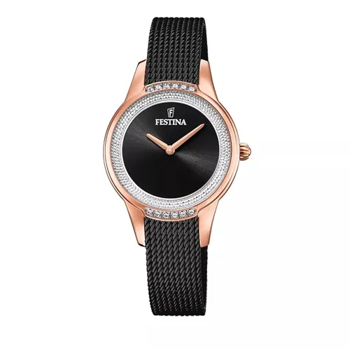 Festina Uhr - Stainless Steel Watch Bracelet - Gr. unisize - in Schwarz - für Damen