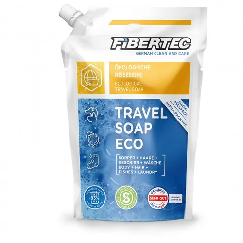 Fibertec - Travel Soap Eco Nachfüllpack - Körperpflege Gr 500 ml