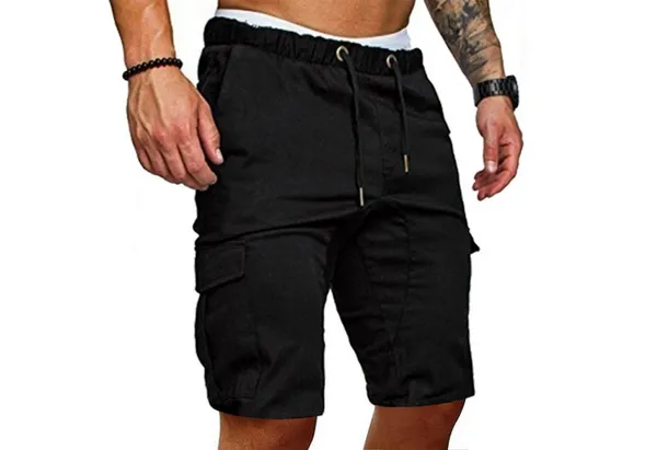 FIDDY Strandshorts Herren-Shorts – Sommer-Jeans-Shorts – Herren-Boardshorts