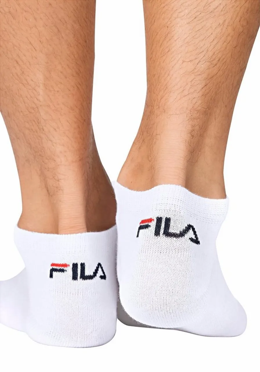 Fila Sneakersocken (3-Paar) mit eingestricktem Logo an der Ferse