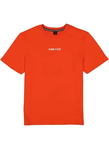 FIRE + ICE Herren T-Shirt rot Baumwolle