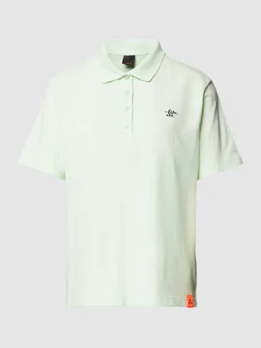 FIRE + ICE Poloshirt mit Label-Patch Modell 'CATALEYA' in Mint