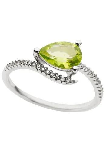 Firetti Diamantring Schmuck Geschenk Gold 333 Damenring Goldring Diamant, mit Granat oder Peridot - mit Brillanten