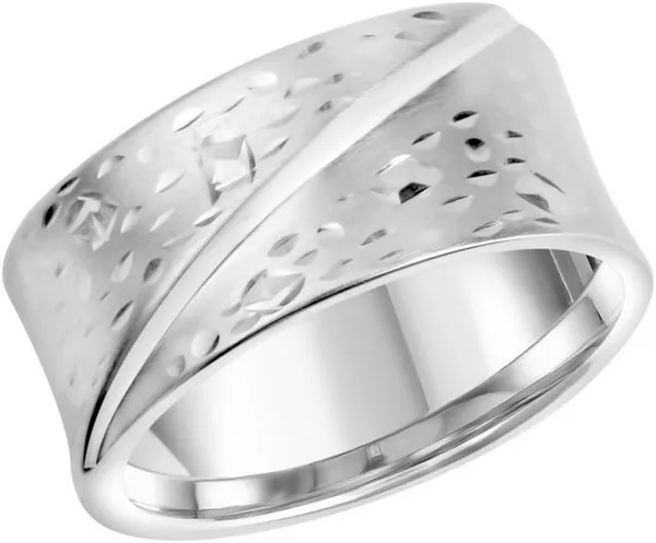 Firetti Fingerring Schmuck Geschenk Silber 925 Damenring Ring Struktur