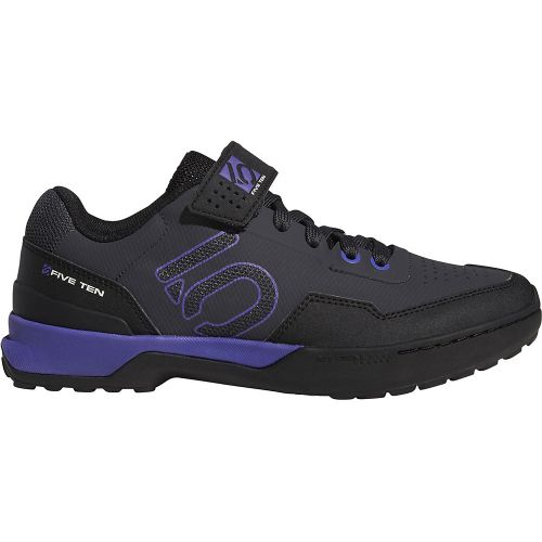 Five Ten Women's Kestrel Lace MTB Shoes - Carbon-Purple-Black}  - UK 4.5}