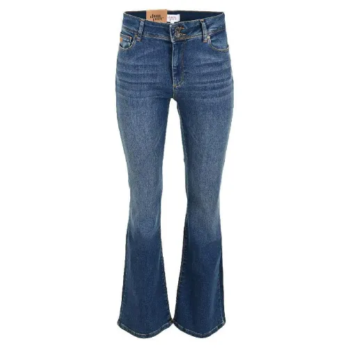 Flare Jeans Mid Blue DNM Pure