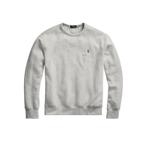 Fleece-Sweatshirt mit V-Einsatz und gesticktem Polo Player Polo Ralph Lauren