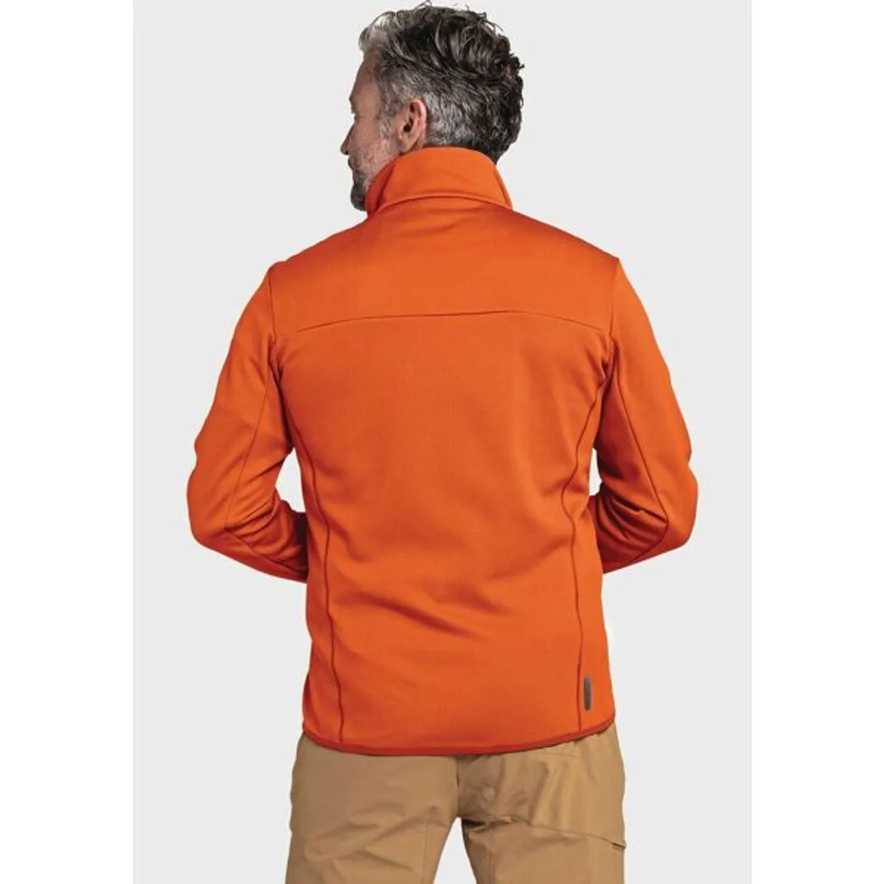 Fleecejacke SCHÖFFEL "Fleece Jacket Bleckwand M" Gr. 54, orange (5480, orange) Herren Jacken Outdoorjacken