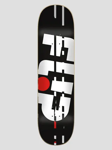 Flip Odyssey Glitch Black 8.0"X31.41" Skateboard Deck uni