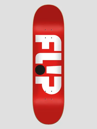 Flip Odyssey Logo Red 8.25"X32.31" Skateboard Deck uni