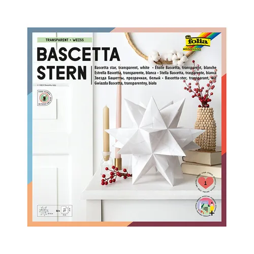 folia Bascetta-Set, weiß