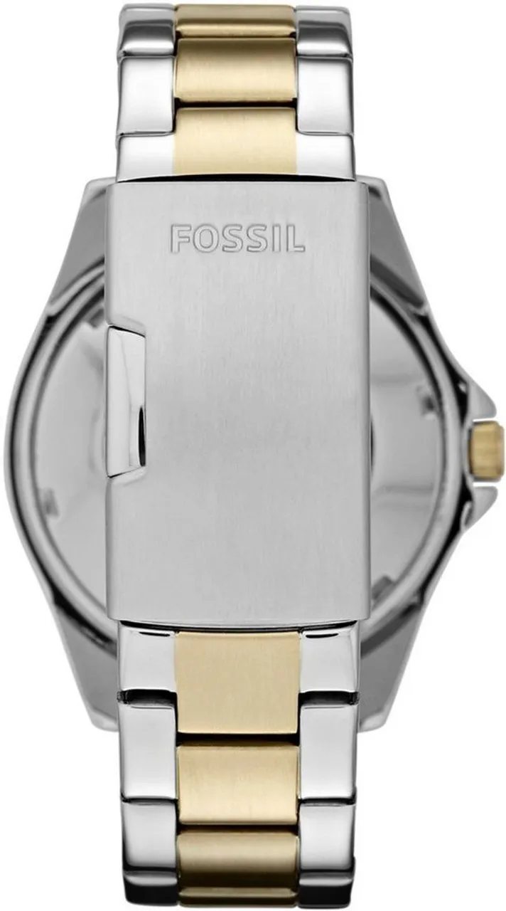 Fossil Multifunktionsuhr RILEY, ES3204, Quarzuhr, Armbanduhr, Damenuhr, Datum, 12/24-Stunden-Anzeige