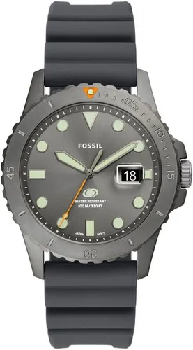 Fossil Quarzuhr FOSSIL BLUE, FS5994, Armbanduhr, Herrenuhr, Datum, analog