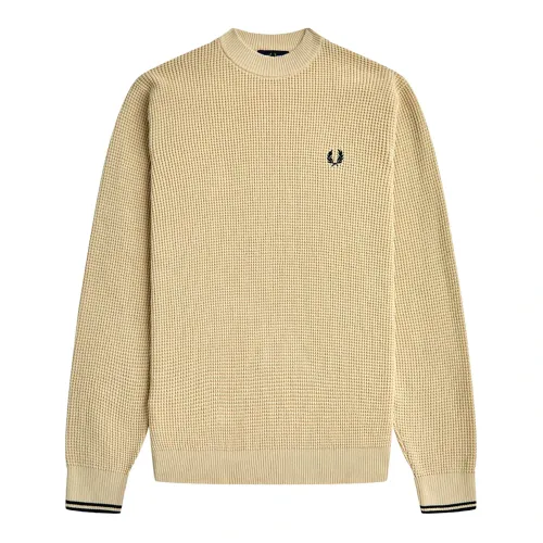 Fp Waffelstitch-Pullover Fred Perry