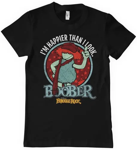 Fraggle Rock T-Shirt Boober Happier Than I Look T-Shirt