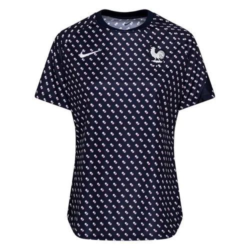 Frankreich Training T-Shirt Dri-FIT Frauen EM 2022 - Blau/Weiß Damen