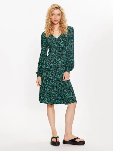 Fransa Kleid für den Alltag 20611792 Grün Slim Fit