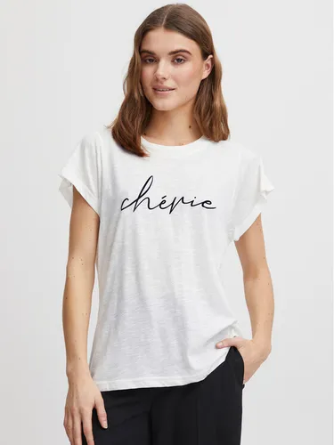 Fransa T-Shirt 20612027 Weiß Regular Fit