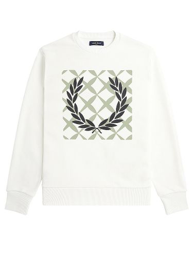 FRED PERRY Sweater weiss | S