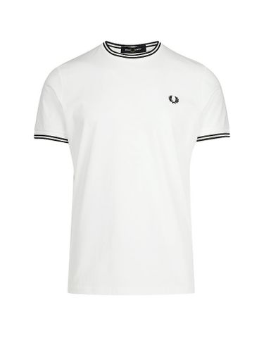 FRED PERRY T-Shirt weiss | S