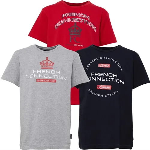 French Connection Jungen Combo T-Shirts Mehrfarbig