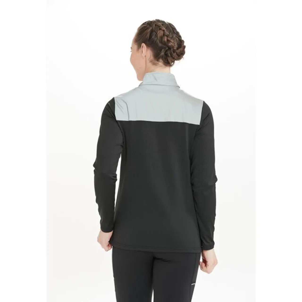 Funktionsshirt ENDURANCE "Tusina" Gr. 36, silberfarben (schwarz, silberfarben) Herren Shirts Funktionsshirts