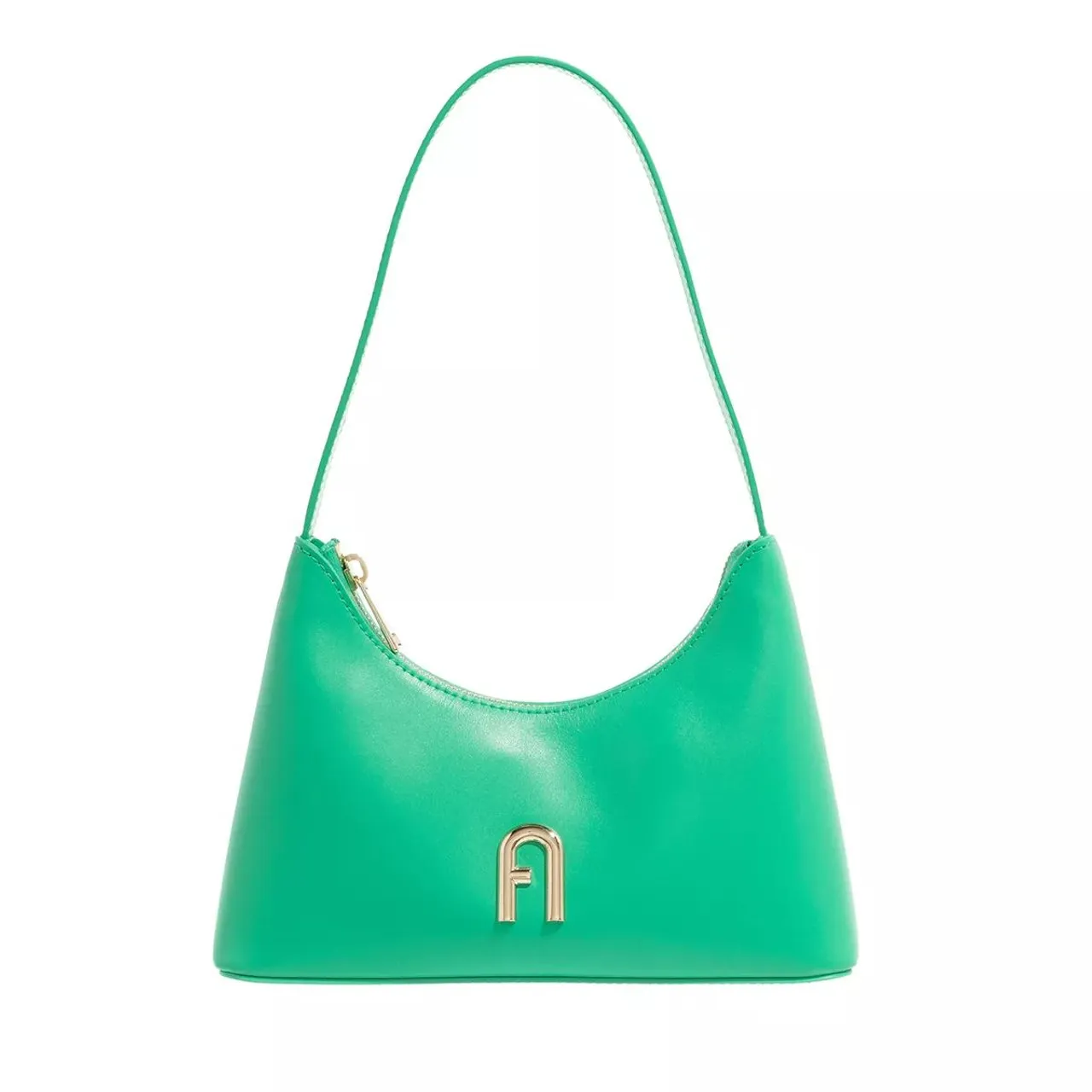 Furla Hobo Bag - Furla Diamante Mini Shoulder Bag - Gr. unisize - in Grün - für Damen
