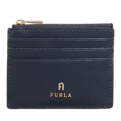 Furla Portemonnaie - Furla Camelia S Zipped Card Case - Gr. unisize - in Blau - für Damen
