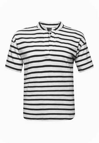 FYNCH-HATTON Sweatjacke T-shirt, Stand-up striped