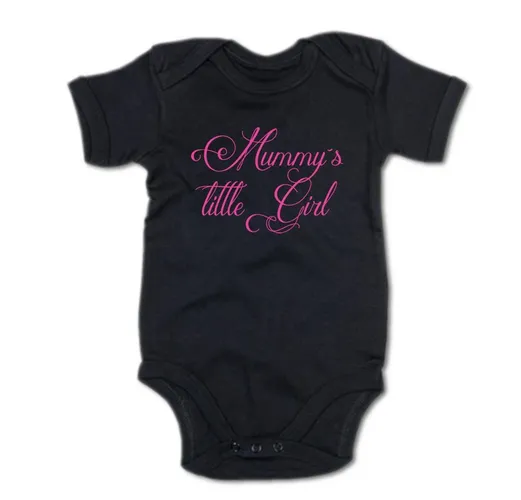 G-graphics Kurzarmbody Baby Body - Mummy´s little Girl mit Spruch / Sprüche • Babykleidung • Geschenk zum Muttertag / zur Geburt / Taufe / Babyshower...