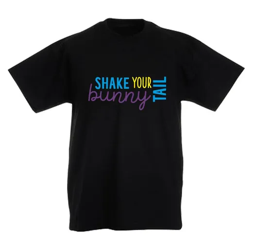G-graphics T-Shirt Shake your bunny tail Kinder T-Shirt, mit Spruch / Sprüche / Print / Aufdruck